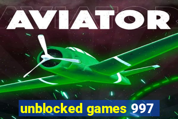 unblocked games 997